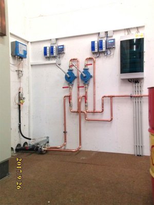 Steuerung & Überwachungsgeräte Anbindung der Kraftstoffversorgungsanlage der Notstromanlage an die vorhandenen Heizölbehälter 